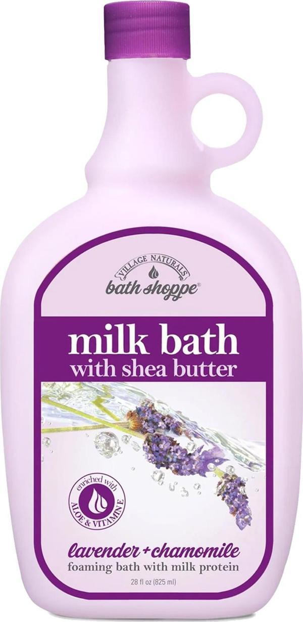 Village Naturals Shea Yağı ile Lavanta Sütü Banyosu 825ML - Image 1