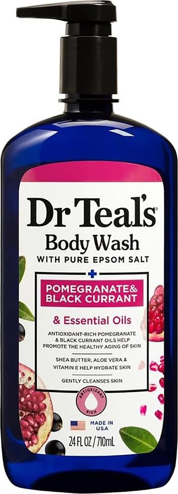 Dr.Teals Nar ve Siyah Frenk Üzümlü Duş Jeli 710ML - Image 1