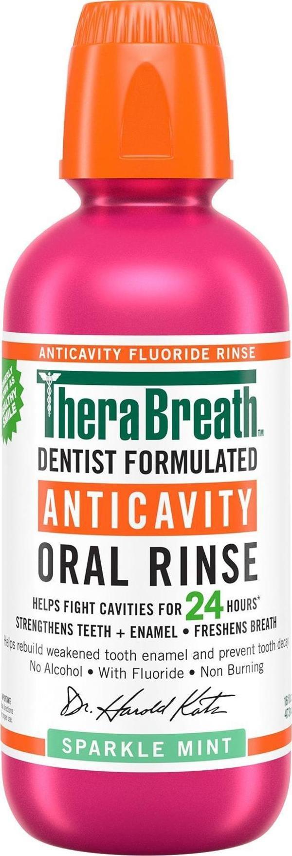 Thera Breath Anticavity Sparkle Mint Ağız Çalkalama Suyu 473ML - Image 1