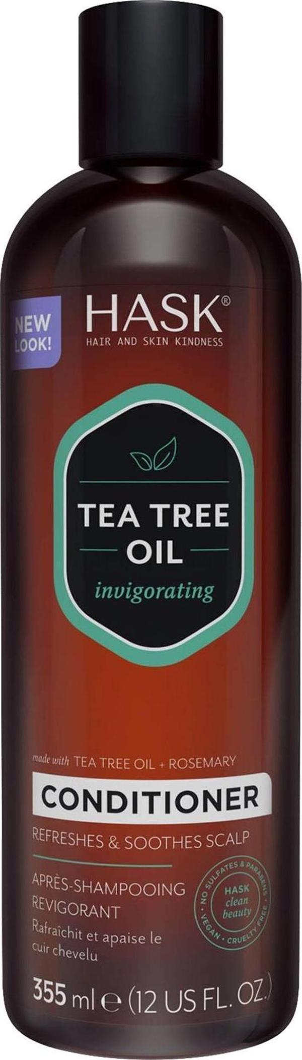 Hask Tea Tree Oil Canlandırıcı Saç Kremi 355ML - Image 1