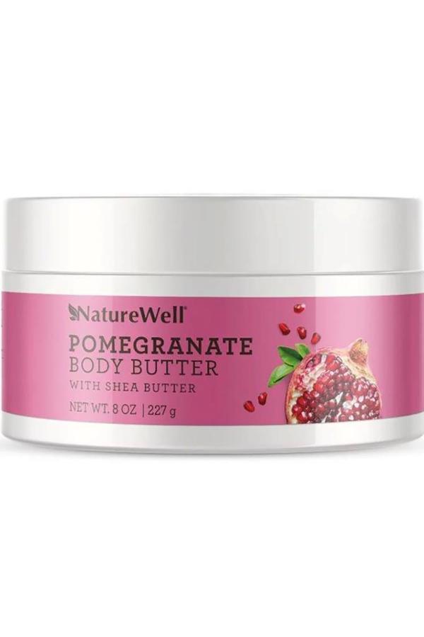 Nature Well Shea Yağı ve Nar Özlü Vücut Bakım Yağı 227GR - Image 1