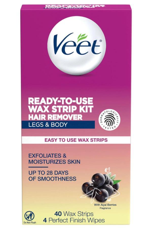 Veet Bacak ve Vücut Bölgesi Sir Ağda Bandı 40lı Paket - Image 1