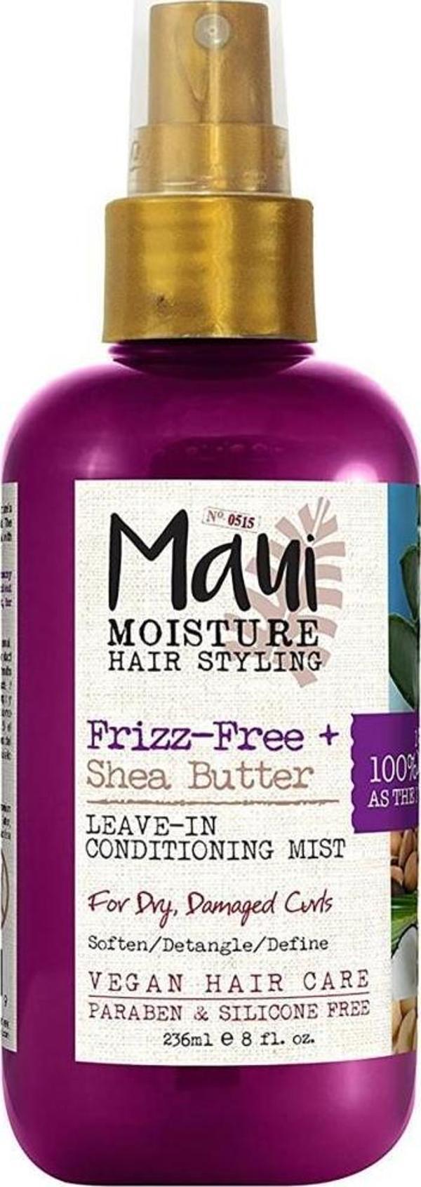 Maui Shea Butter Kuru ve Hasarlı Bukleler İçin Durulanmayan Saç Bakım Spreyi 236ML - Image 1