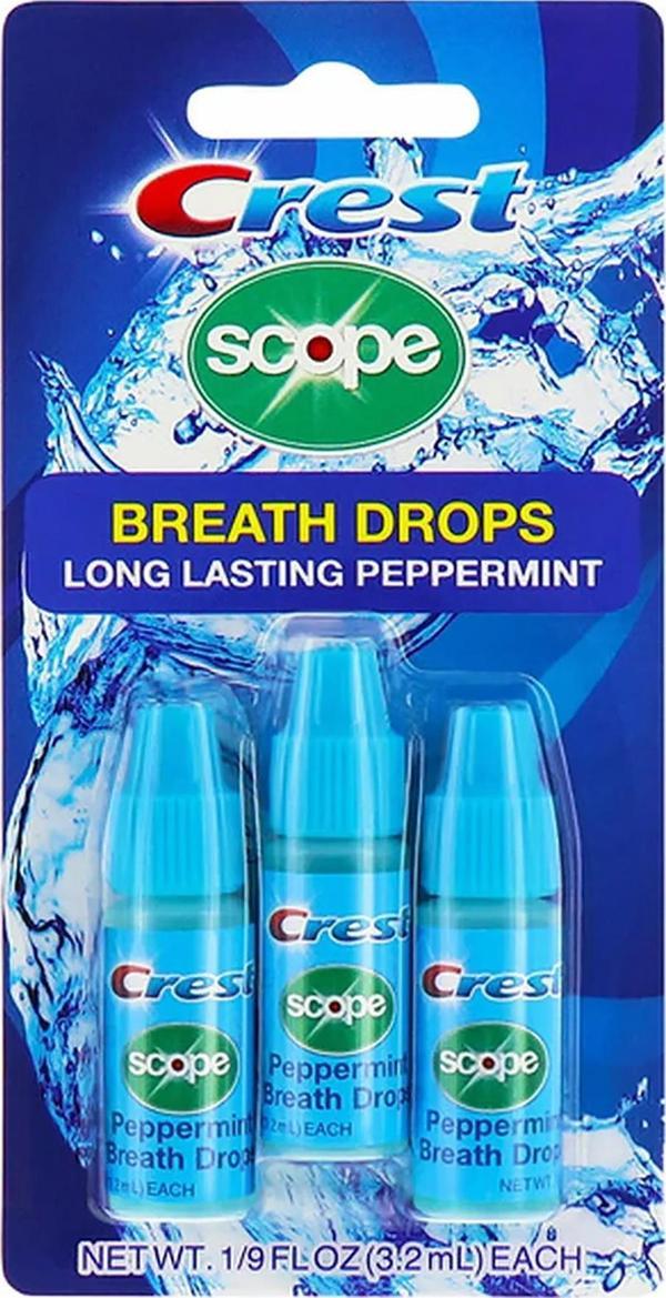 Crest Scope Nefes Tazeleyici Ağız Damlası 3x3.2ML - Image 1