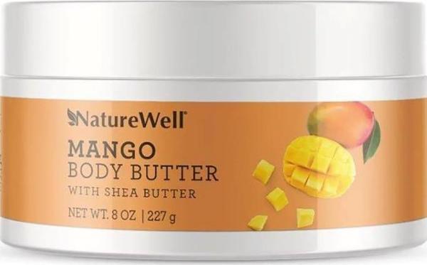 Nature Well Shea Yağı ve Mango Özlü Vücut Bakım Yağı 227GR - Image 1