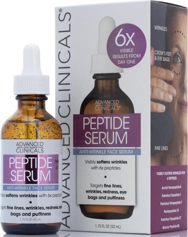 Advanced Clinicals Peptide Anti-Wrinkle Yüz Serumu 52ML - Image 1