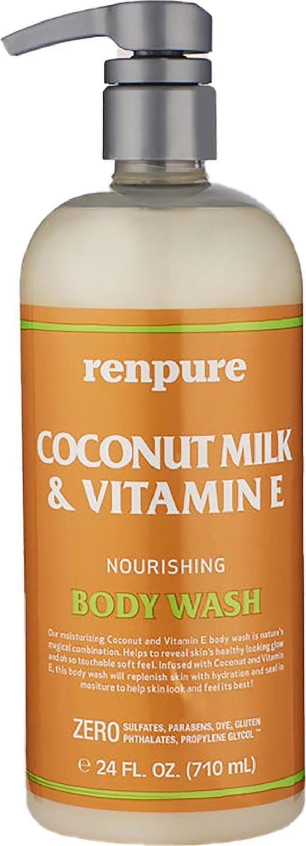 Renpure Hindistan Cevizi Sütü ve E Vitamini Vücut Şampuanı 710ML - Image 1