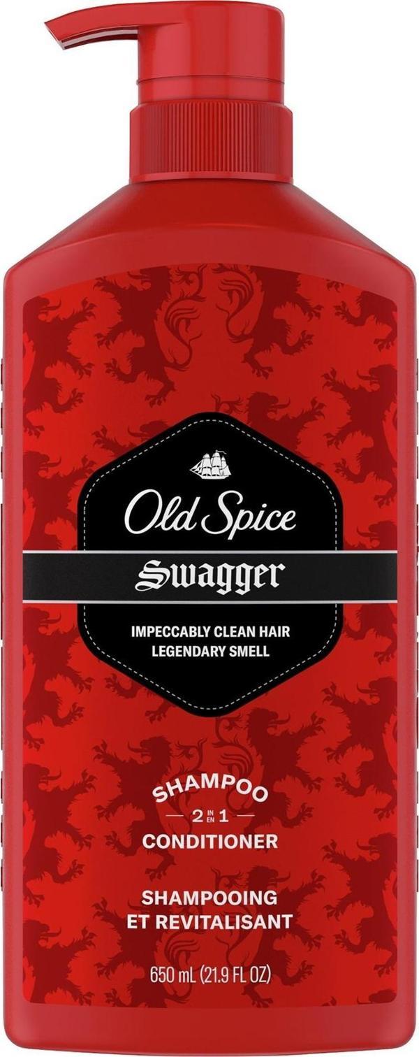Old Spice Swagger 2'si 1 Arada Şampuan ve Saç Kremi 650ML - Image 1