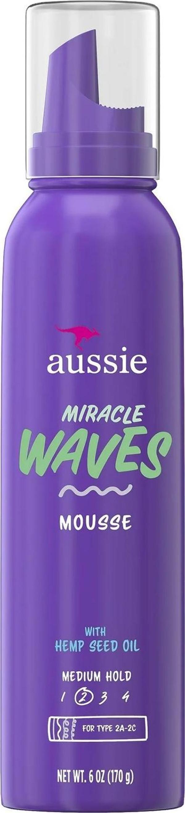 Aussie Miracle Waves Yumuşak Bukle Belirginleştirici Saç Köpüğü 170GR - Image 1