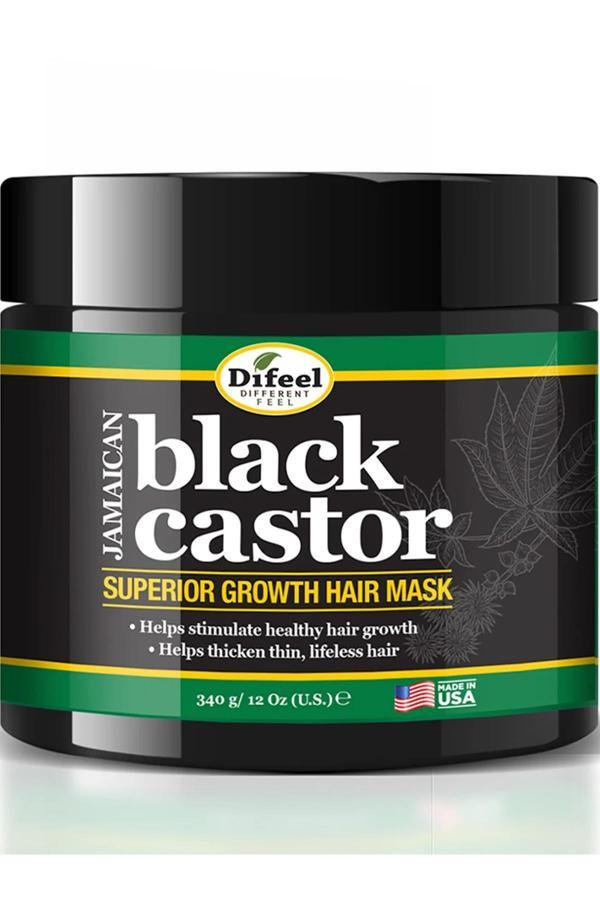 Difeel Jamaican Black Castor Yavaş Uzayan Saçlara Özel Saç Maskesi 340GR - Image 1