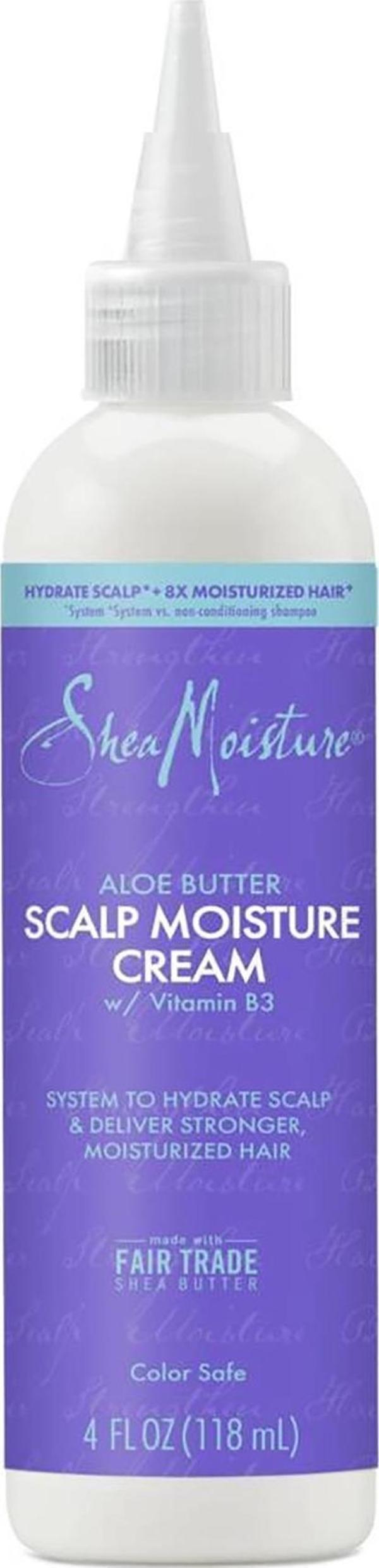Shea Moisture Aloe Butter Saç Derisi Nemlendirici Durulanmayan Saç Kremi 118ML - Image 1