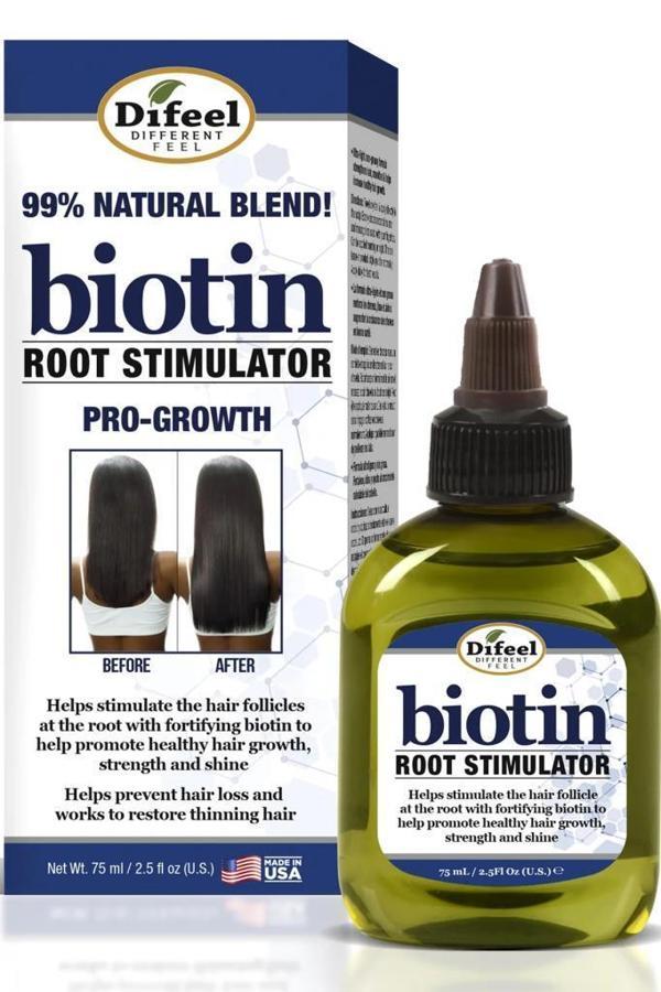 Difeel Biotin İnce ve Yavaş Uzayan Saçlara Özel Saç Bakım Solüsyonu 75ML - Image 1