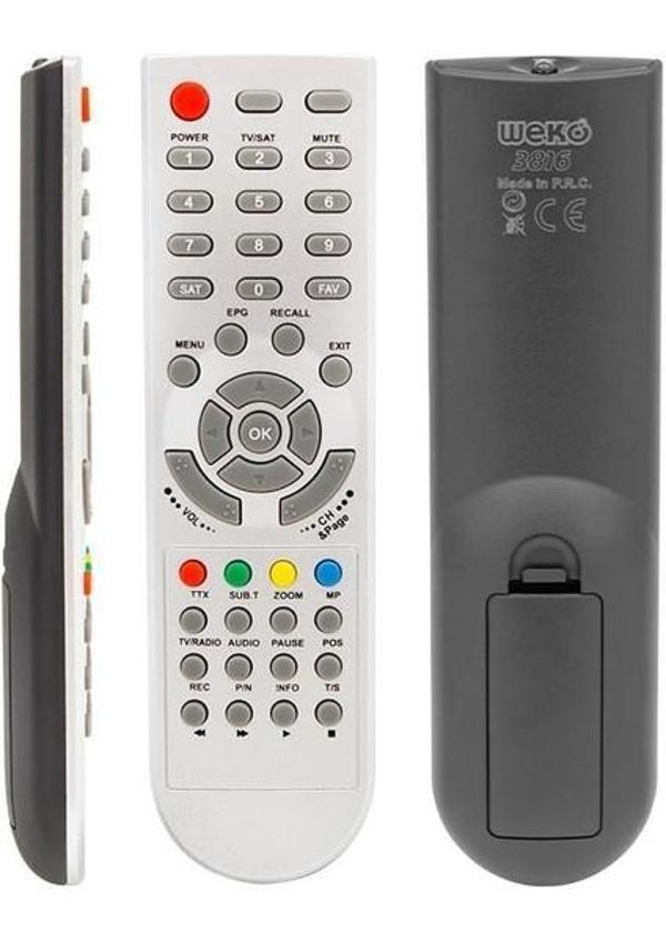 Korax X700-X750 Kayıtlı Uydu Alıcı Kumandası - Image 1