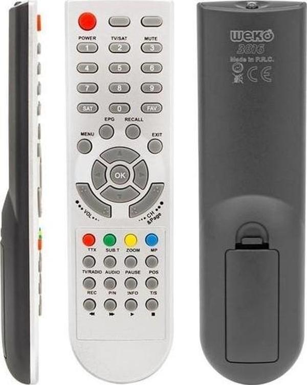 Korax X700-X750 Kayıtlı Uydu Alıcı Kumandası - Image 1