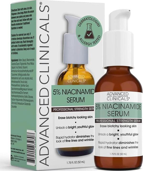 Advanced Clinicals 5% Niacinamide Serum 52ML - Image 1