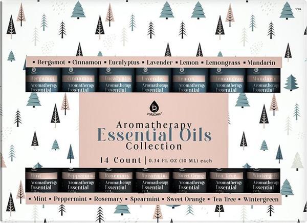 Pursonic Aromathrapy Essential Oils Collection 14x10ML - Image 1