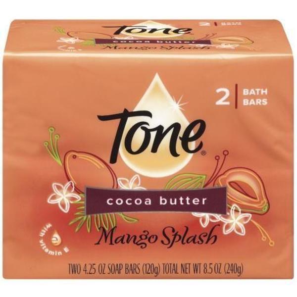 Tone Kakao Yağı ve Mango Ferahlığı Banyo Sabunu 2li Paket - Image 1