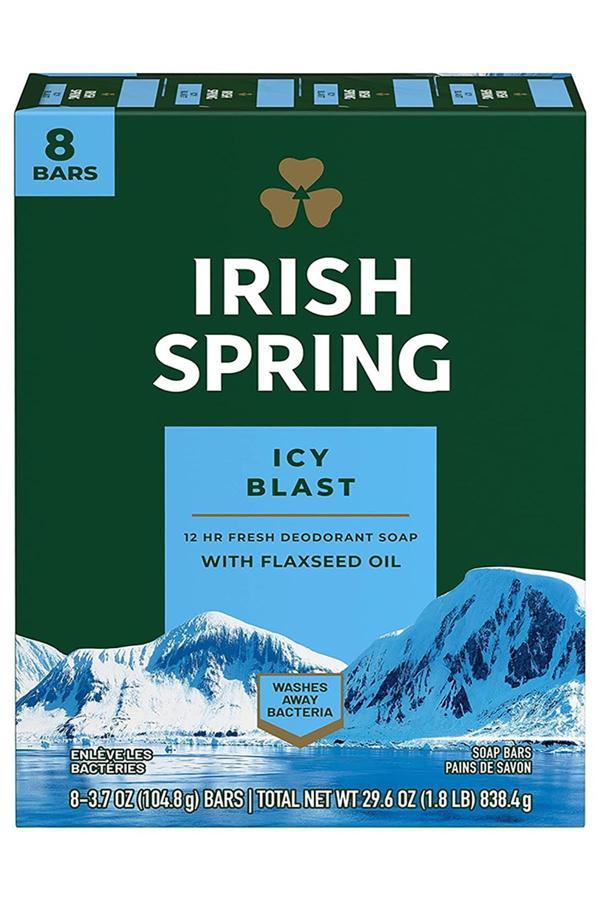 Irish Spring Icy Blast Sabun 8li Paket - Image 1