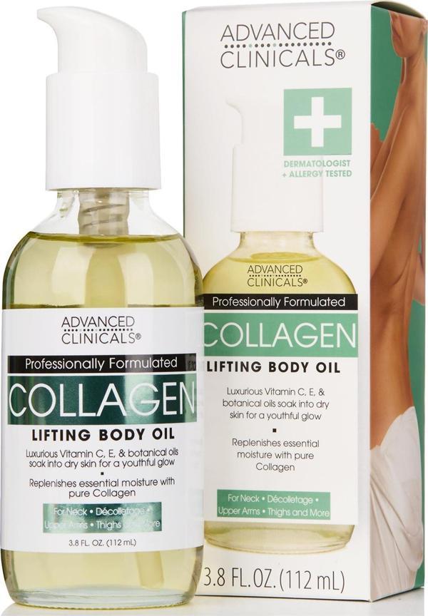 Advanced Clinicals Collagen Sıkılaştırıcı Vücut Yağı 112ML - Image 1