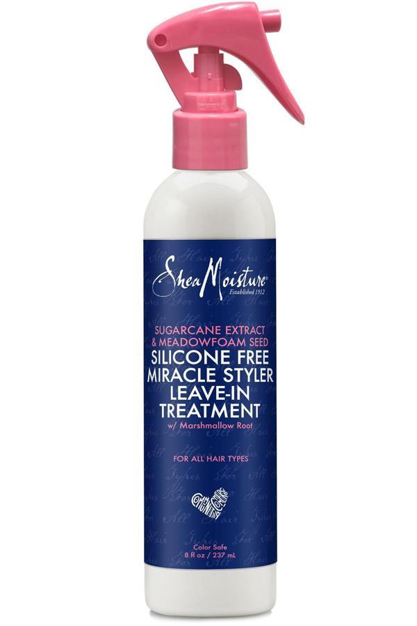 Shea Moisture Şeker Kamışı Özü ve Çayır Köpüğü Tohumu Silikonsuz Şekillendirici Saç Spreyi 237ML - Image 1