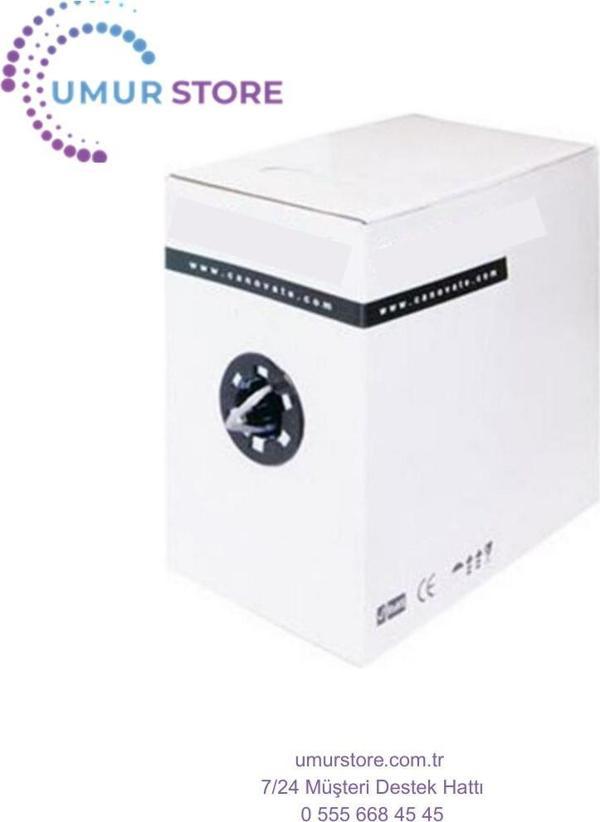 CAT5E F/utp Bakır Lan Veri Kablosu 305MT 23 Awg Gri Pvc - Image 1