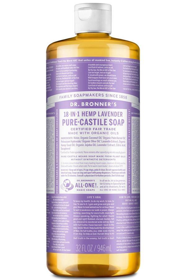 Dr.Bronner's Çok Amaçlı Sıvı Sabun Lavanta Kokulu 946ML - Image 1