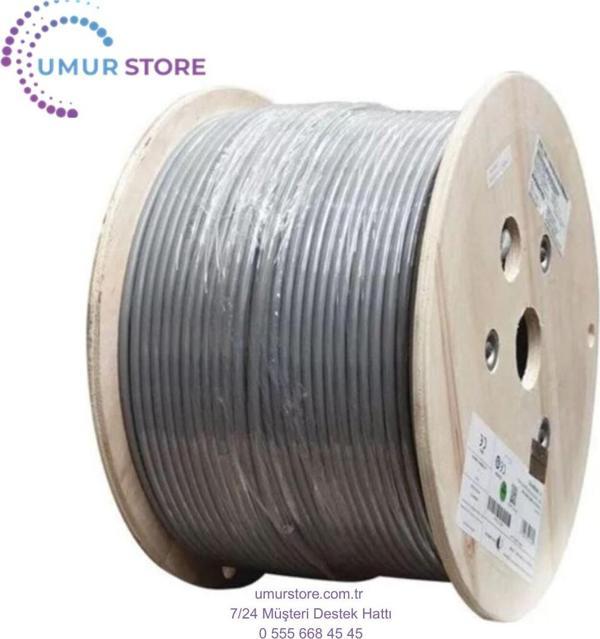 CAT5E Utp Bakır Lan Veri Kablosu 305MT 23 Awg Gri Pvc - Image 1