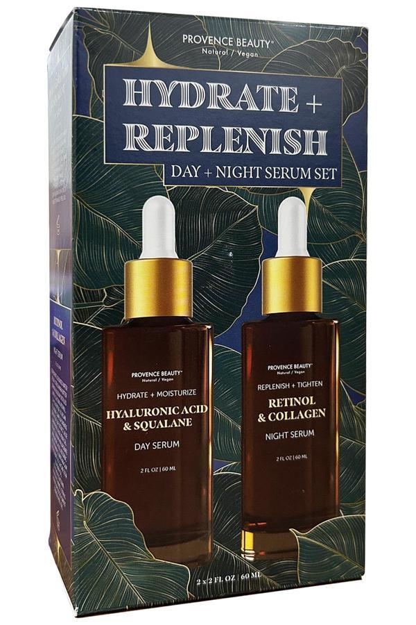 Provence Beauty Hydrate + Replenish Gündüz ve Gece Serum Seti - Image 1