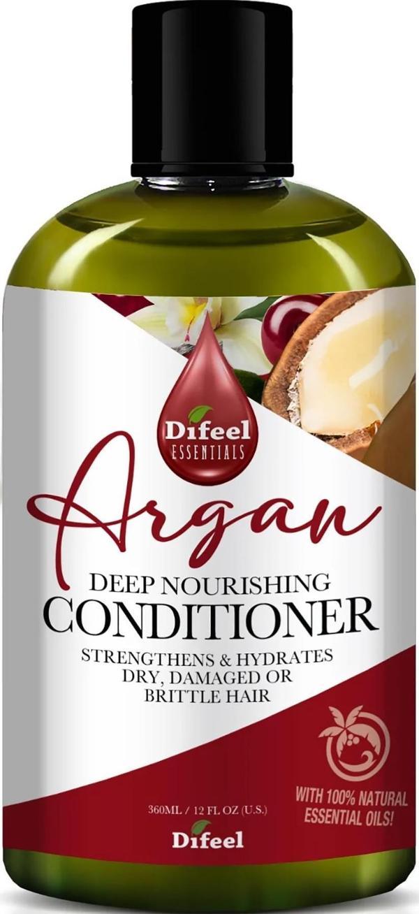 Difeel Essentials Argan Yağlı Besleyici Saç Kremi 360ML - Image 1