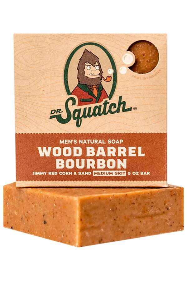 Dr.Squatch Wood Barrel Bourbon Erkek Sabunu 141GR - Image 1