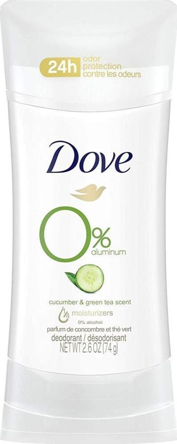 Dove 0% Aluminum Cucumber Green Tea Deodorant 74GR - Image 1