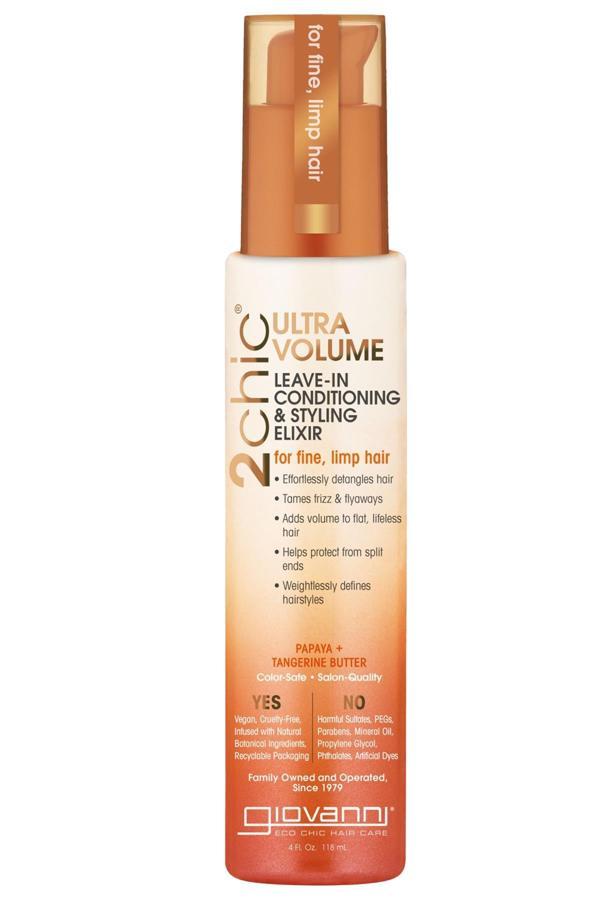Giovanni 2chic Ultra-Volume Hacimlendirici Durulanmayan Saç Kremi 118ML - Image 1