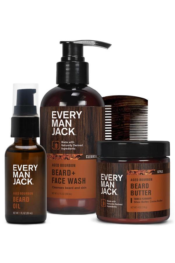 Every Man Jack Aged Bourbon Sakal Bakım Seti 4 Parça - Image 1