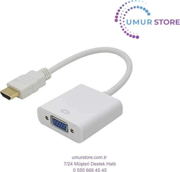 HDMI To VGA Kablo Çevirici Dönüştürücü - Image 1