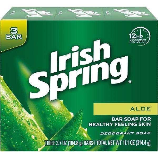 Irish Spring Aloe Sabun 3lü Paket - Image 1