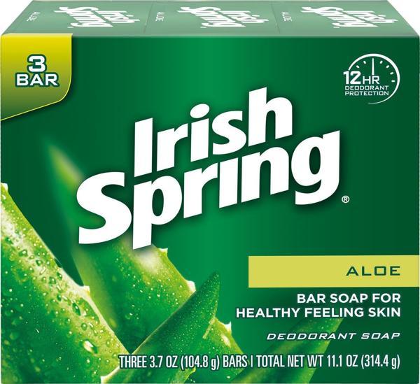 Irish Spring Aloe Sabun 3lü Paket - Image 1