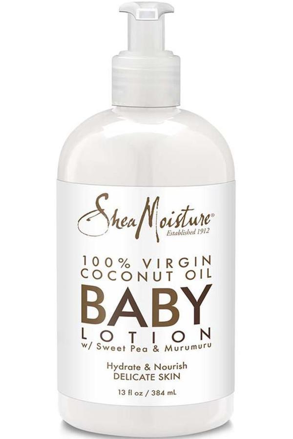 Shea Moisture Baby %100 Saf Hindistan Cevizi Yağlı Bebek Losyonu 384ML - Image 1