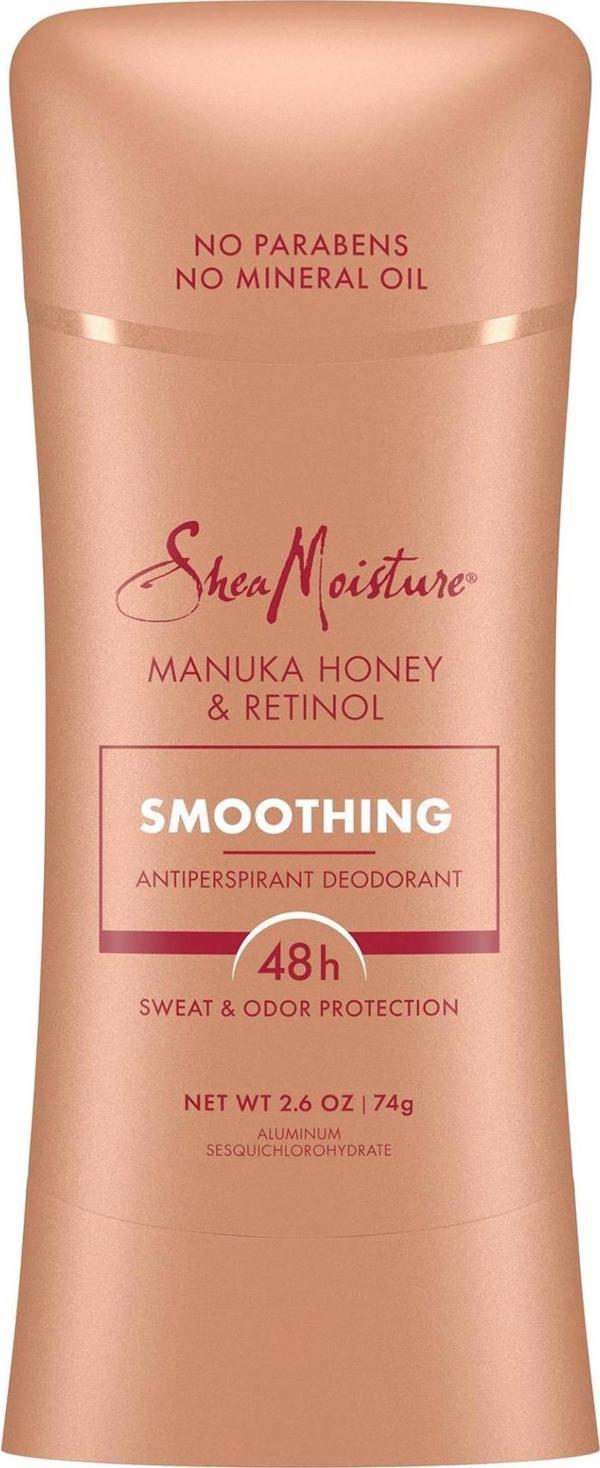 Shea Moisture Manuka Honey & Retinol Smoothing Antiperspirant Stick Deodorant 74GR - Image 1