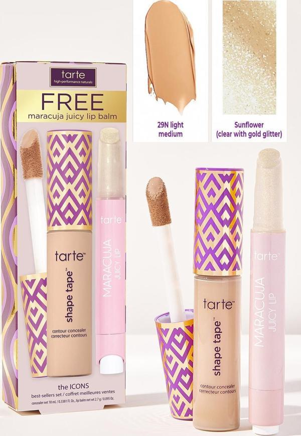 Tarte The Icons Kapatıcı ve Lip Set 2 Parça - Image 1