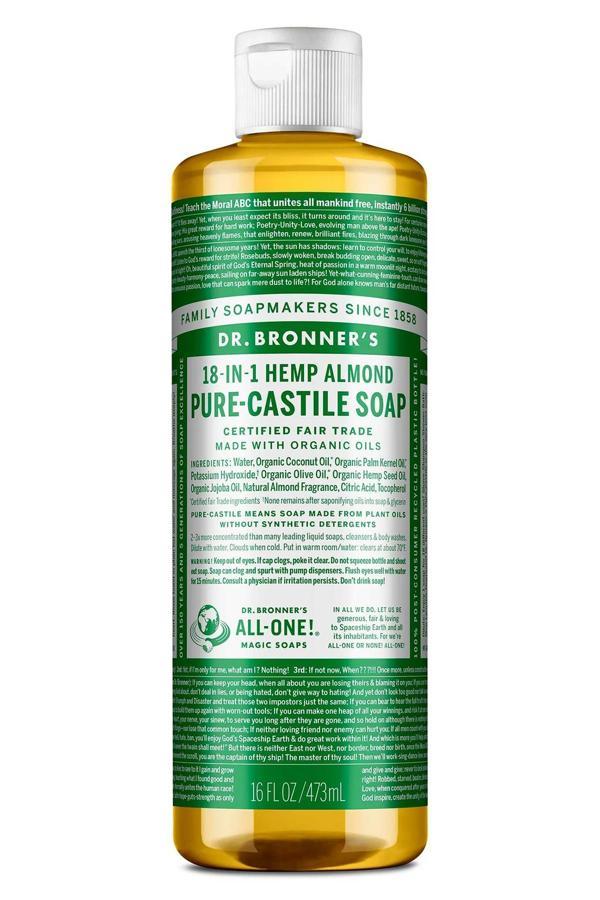 Dr.Bronner's Çok Amaçlı Sıvı Sabun Badem Kokulu 473ML - Image 1