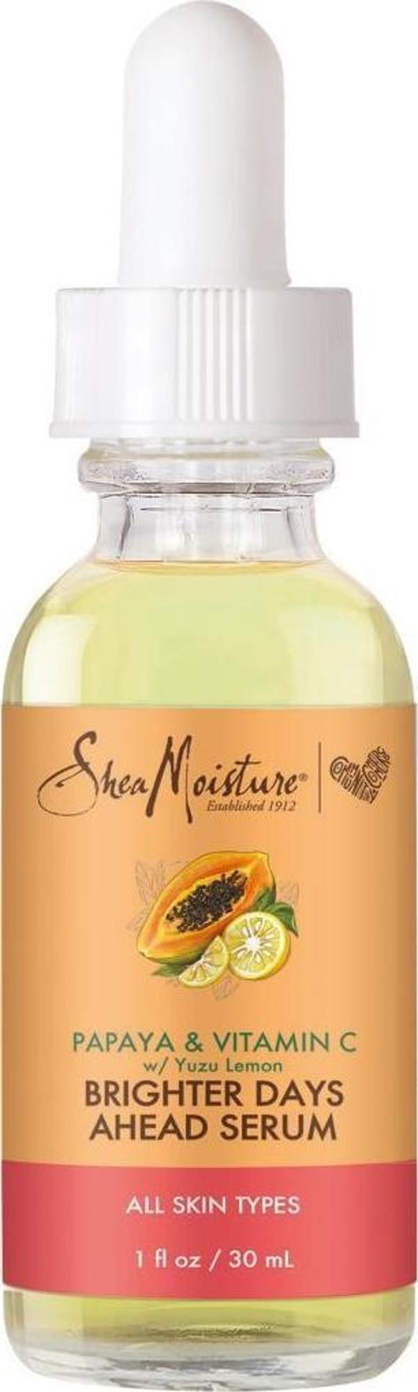 Shea Moisture Papaya & C Vitamini Aydınlatıcı Yüz Serumu 29ML - Image 1