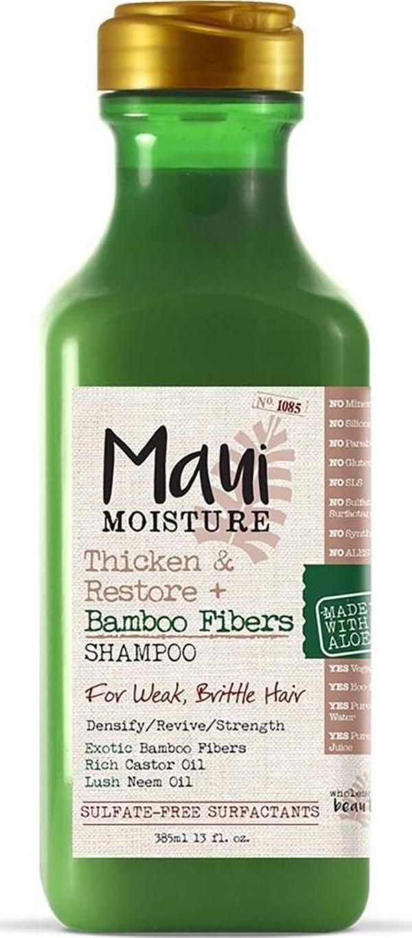 Maui Bamboo Fibers Şampuan 385ML - Image 1