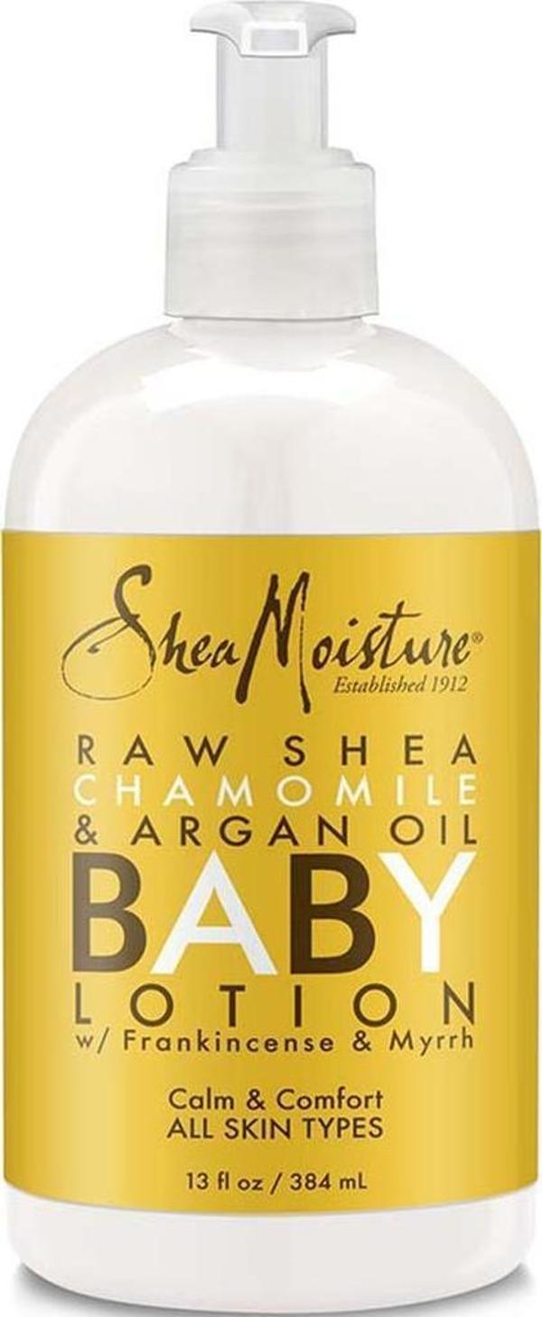 Shea Moisture Baby Shea, Papatya ve Argan Yağlı Bebek Losyonu 384ML - Image 1
