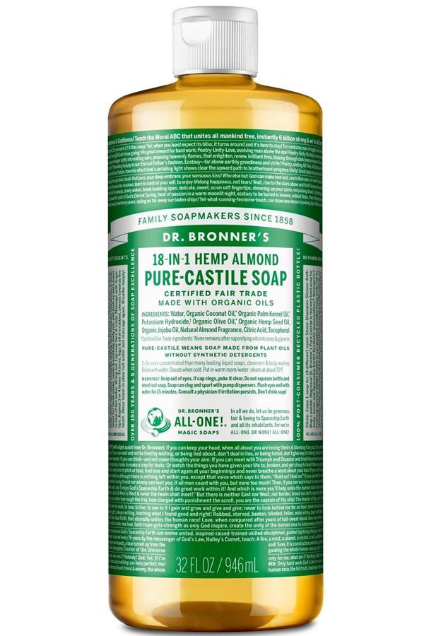 Dr.Bronner's Çok Amaçlı Sıvı Sabun Badem Kokulu 946ML - Image 1