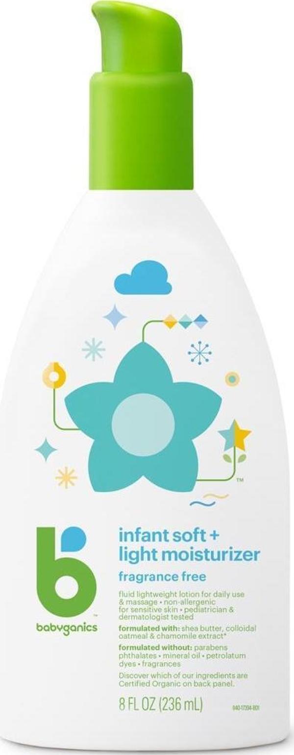 Babyganics Infant Soft Hafif Nemlendirici Kokusuz 236ML - Image 1
