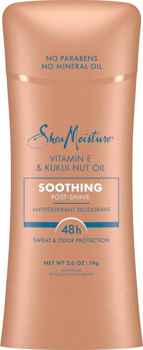 Shea Moisture Vitamin E & Kukui Nut Oil Soothing Antiperspirant Stick Deodorant 74GR - Image 1