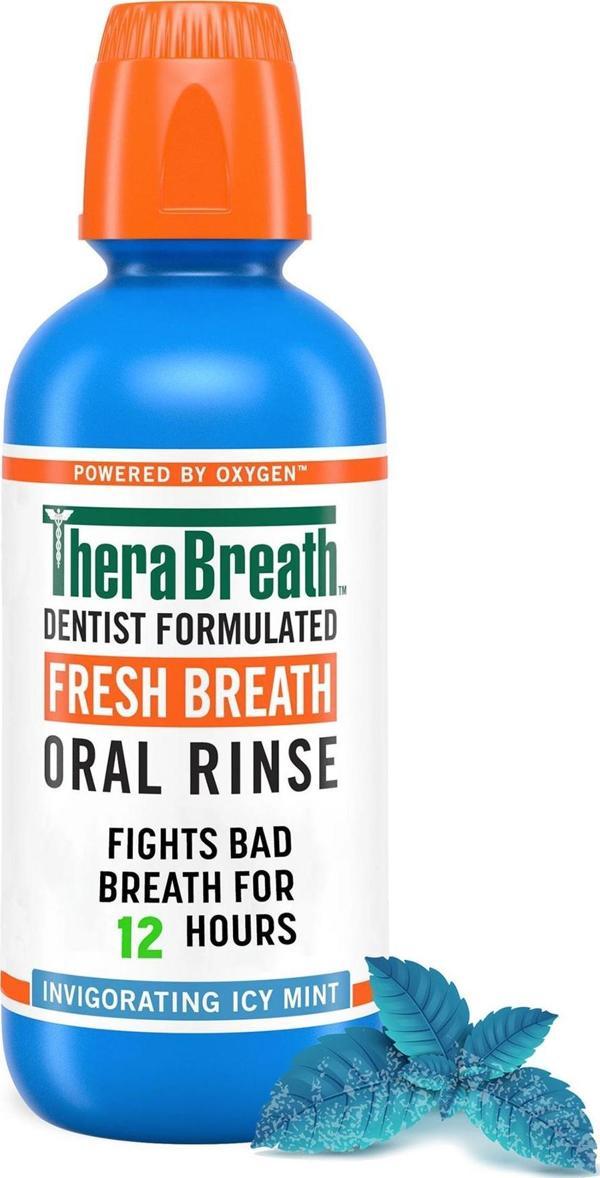 Thera Breath Fresh Breath Icy Mint Ağız Çalkalama Suyu 473ML - Image 1