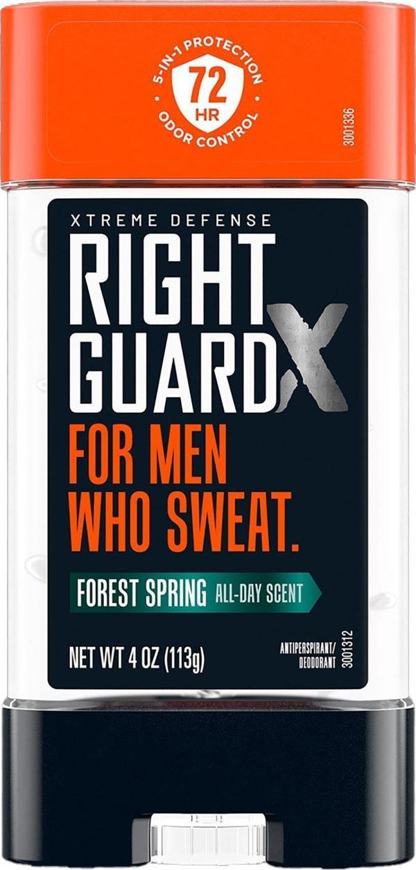 Right Guard Xtreme Defense Forest Spring Antiperspirant Stick Jel Deodorant 113GR - Image 1