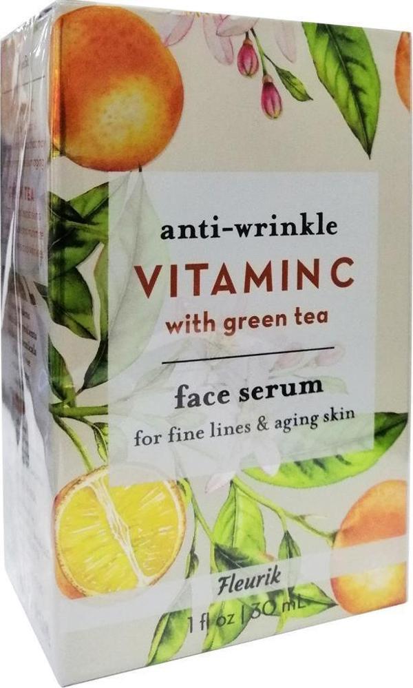 Fleurik Anti-Wrinkle Vitamin C ve Yeşil Çay Yüz Serumu 30ML - Image 1