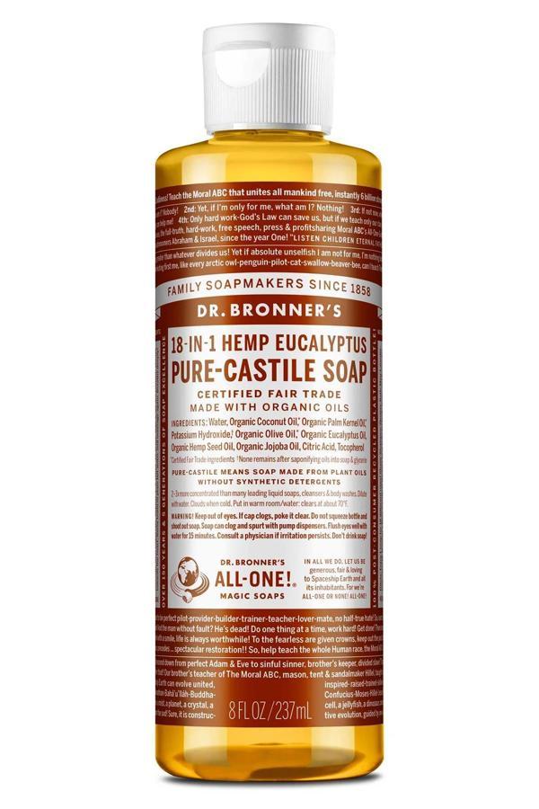 Dr.Bronner's Çok Amaçlı Sıvı Sabun Okaliptüs Kokulu 237ML - Image 1